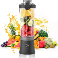 Portable Blender 600ml - USB Rechargeable Smoothie Maker