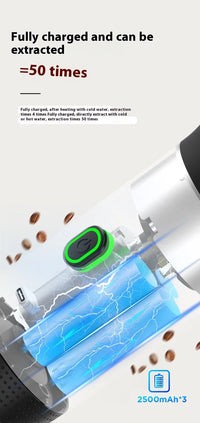 Portable Capsule Coffee Maker - USB Rechargeable