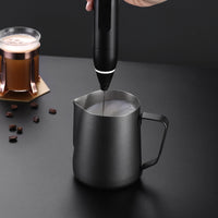 Electric Milk Frother - Handheld USB Rechargeable